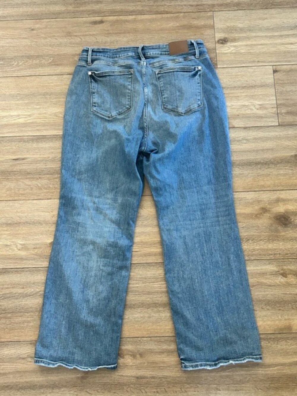 Judy Blue Classic Wide-Leg Women’s Jeans Blue Plus Size 20W Everyday Casual - Picture 10 of 16